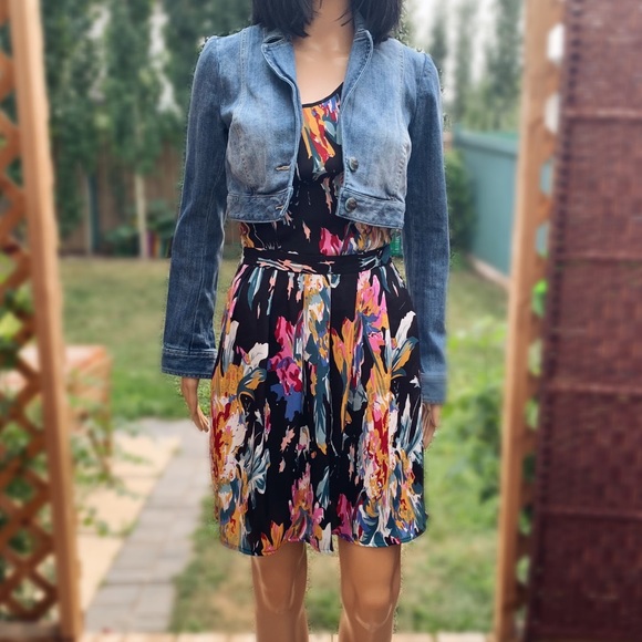 EDC (Espirit) cropped denim jacket - Picture 8 of 15